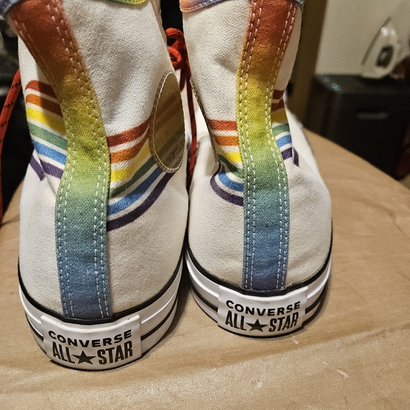 Converse Custom Chuck Taylor All Star Pride High Top Men's size 15 - Picture 3 of 8